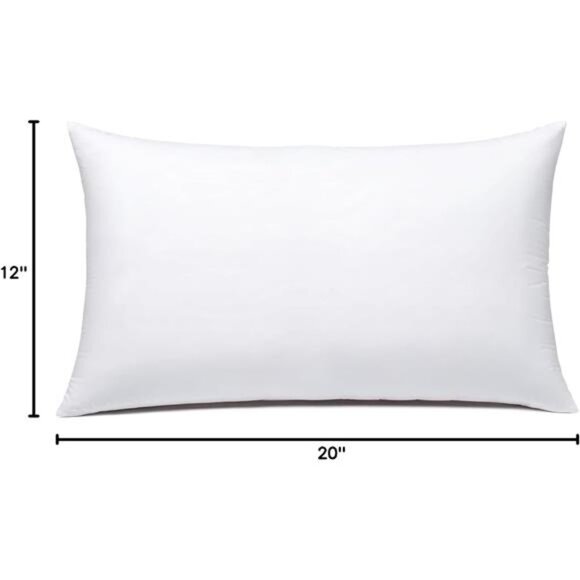 Throw Pillow Inserts Hypoallergenic Premium Pillow Stuffer Rectangle - Picture 15 of 16